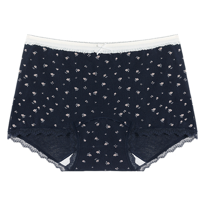 【小平角】纯棉收腹不夹臀内裤女