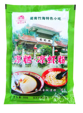 双河凉糕葡萄井凉糕粉凉虾清凉