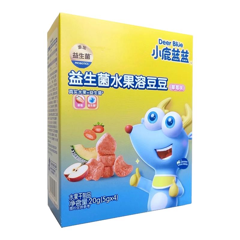 小鹿蓝蓝益生菌水果溶豆