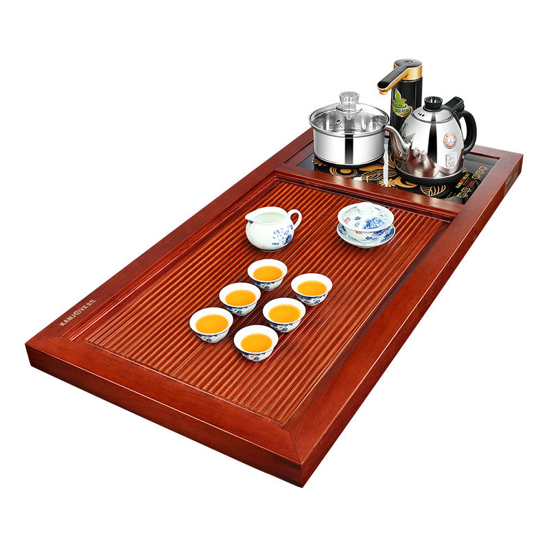 金灶r-900实木茶盘智能茶具家用