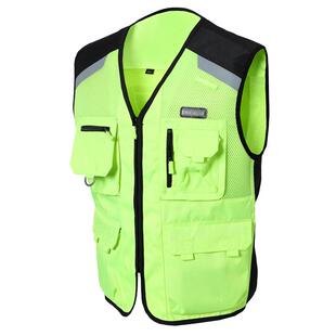 摩托车骑行反光衣反光背心马甲德国NERVE巡航服安全服反光服护具