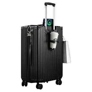 行李箱20寸女2024新款24双层防爆拉链刹车轮登机拉杆旅行箱男生28