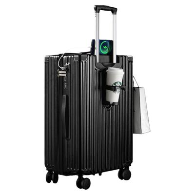 双封闭里布+刹车轮+双层拉链箱子