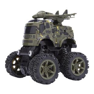 儿童玩具耐摔小汽车5男孩3岁怪兽卡车拉力四驱惯性越野特技军事车