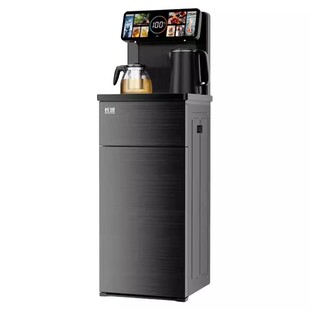 长城茶吧机2026新款家用全自动智能置物柜一体下置水桶立式饮水机