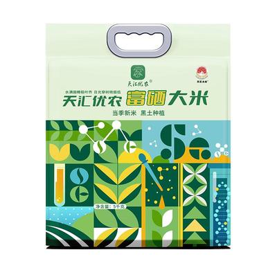天汇优农方正县富硒大米10斤袋装