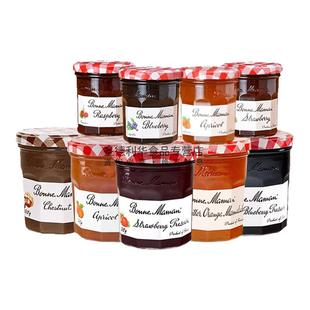 法国进口蓓妮妈妈果酱草莓蓝莓杏bonne maman早餐面包酸奶果肉酱