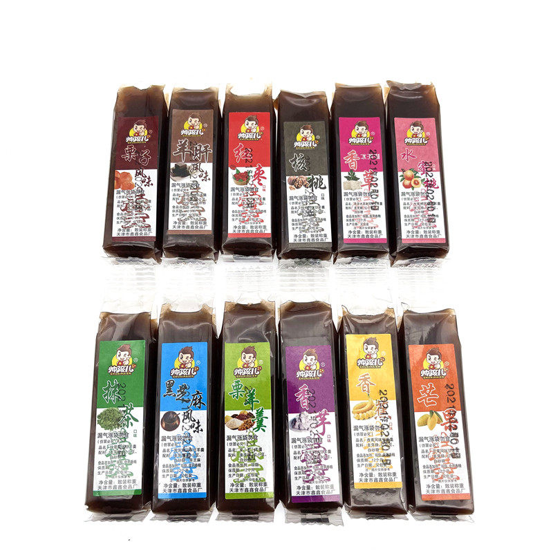 天津产栗子风味豆羊羹