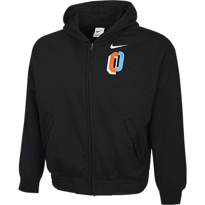 【自营】NIKE耐克男大童运动休闲针织连帽夹克外套IO7912-010