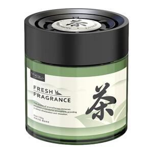 茶香味车载香薰2024新款持久留香氛高级汽车用香水车内里固体香膏