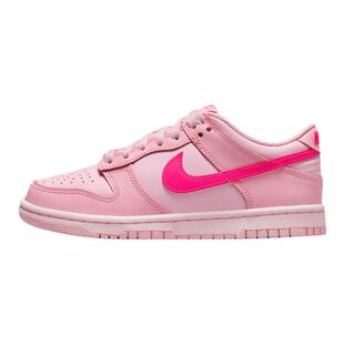 耐克大童平底运动鞋夏季男女童复古低帮耐穿板鞋NIKE DUNK DH9765