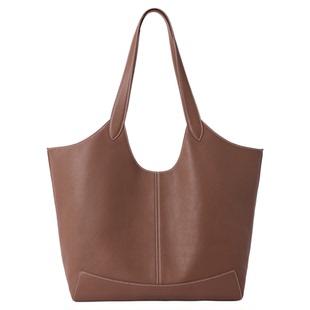 VH女包风禾托特包大号新款头层植鞣牛皮大容量日常通勤单肩电脑包