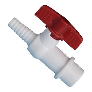 塑料UPVC开关阀一体软管阀门水产水族鱼池鱼缸气量调节器快插接头