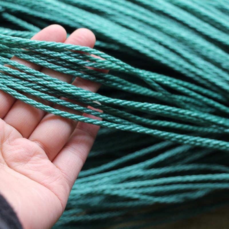 聚乙烯合股线花股线拉绳塑料尼龙绳织网线渔网线胶丝线散线鱼网线