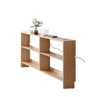 实木沙发后置物架长条柜靠墙窄缝架子暖气片架床头收纳床尾夹缝架