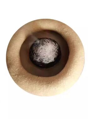 脐灸面碗麦麸皮全麦面粉艾灸粉