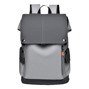 ChuongKaiye新款双肩电脑包大容量背包防泼水时尚简约学生登山包