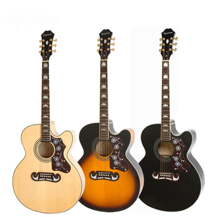 Epiphone易普锋 J200 Studio 初学电箱民谣木吉他