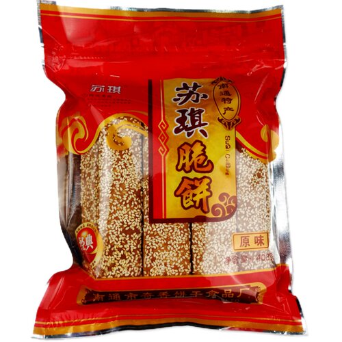 苏琪南通脆饼特产328克独立分享装饼干酥脆零食芝麻糕点包邮