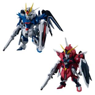 有货 万代 FW 高达 SEED 剧场版 飞升自由 不朽正义 标识套装