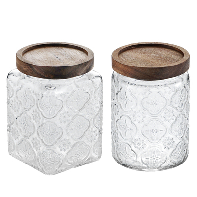 大容量玻璃密封罐食品级储物罐子