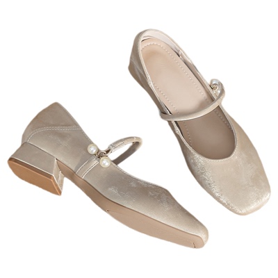 超软新中式国风玛丽珍鞋女温柔风