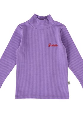 5Z  Goldie Ace FW25女宝半高领打底衫上衣马甲牛仔裤