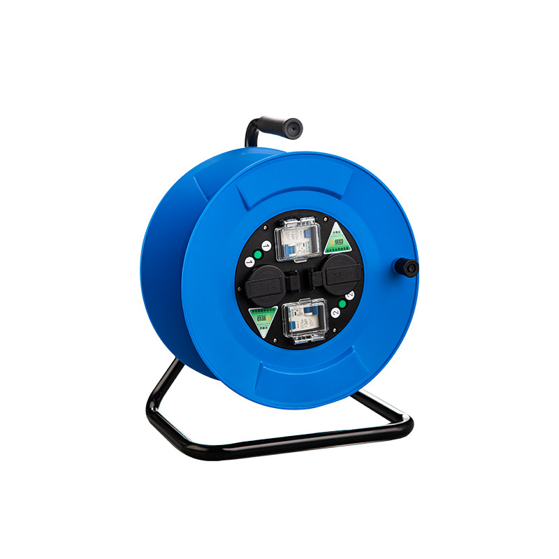 双位双控移动电缆盘绕线盘卷线盘线缆盘拖线盘线轴电线盘收线器