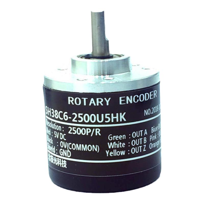 高精度编码器SH38C6-2500U5HK增量式ROTARY ENCODER旋切机编码器