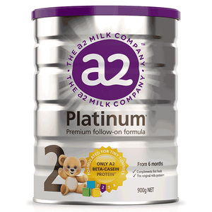 澳洲a2奶粉2段白金二段至初新西兰婴幼儿牛奶粉*3罐装官方旗舰店