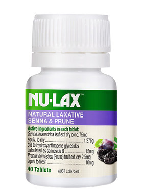 澳洲nulax西梅片加强排便秘酵素天然果蔬提取膳食营养乐康片40粒