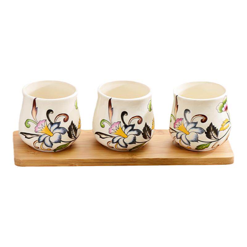 欧式创意陶瓷调料罐套装调味罐调味品罐厨房用品盐罐子三件套家用