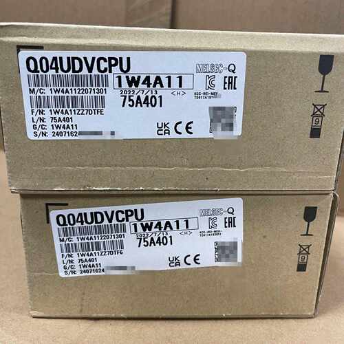 三菱模块Q04UDVCPU全新原装正品未拆封，假一罚十，懂行议价