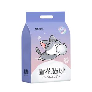 翠花植物猫砂加菲猫木薯雪花猫砂豆腐砂除臭无尘膨润土混合沙包邮