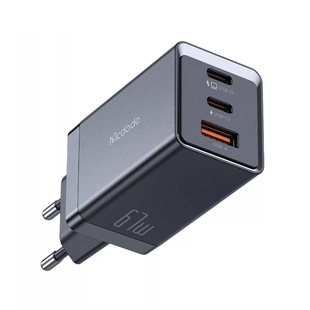 MCDODO UK Quick Charge 67W PD USB Charger Charging火牛港澳版欧规快充充电器插头适用于iPhone手机笔记本
