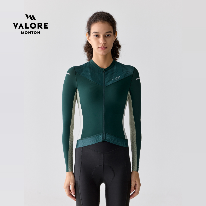 VALORE非凡长袖骑行服多天候上衣透气四季防晒女款25年新款公路车