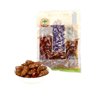 东北辽宁特产锦州百合小菜红油地环220g袋装咸菜酱腌菜宝塔菜地梨