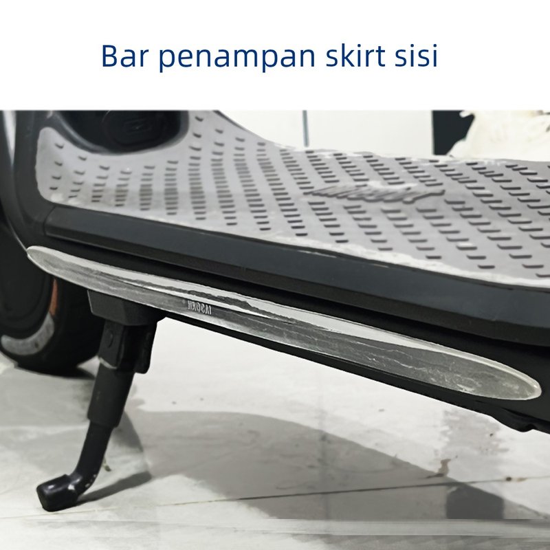 电动滑板车侧裙防撞条底盘侧面防护保护条通用九号小米希洛普防刮