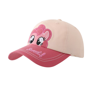 小马宝莉儿童帽子女孩秋季棒球帽2026新款春秋遮阳防晒鸭舌帽女童