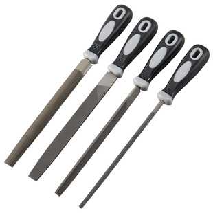 麦思德锉刀打磨工具板锉三角扁锉钳工木工锉子挫刀打磨金属半圆锉