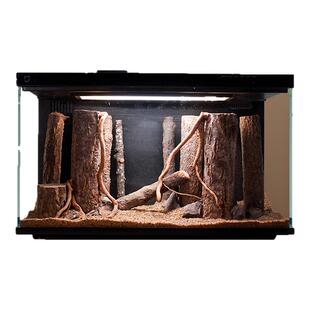 鱼缸造景森林景观一体式骨架成品树桩全套水族雨林装饰天然沉木头