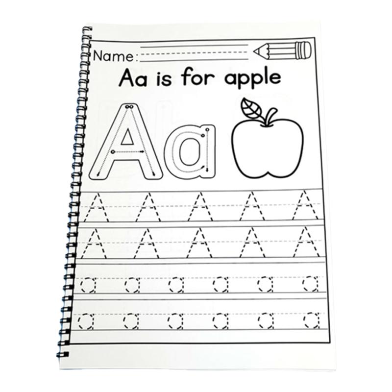 26字母笔顺描红幼儿英语启蒙练习题纸小学英文字母教具临摹作业纸