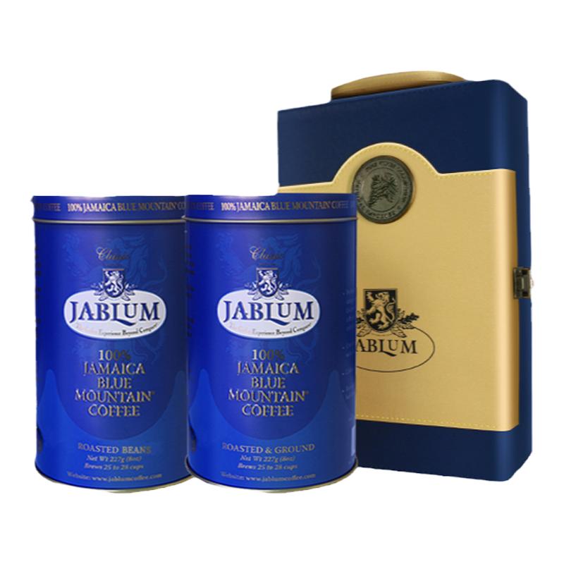 Jablum牙买加蓝山咖啡皮箱礼盒装