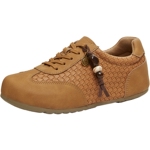 天美意复古编织系带厚底全包勃肯鞋女鞋子软底休闲单鞋2026春新款