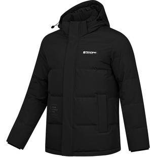 乔丹羽绒服男2025年秋冬新款保暖休闲外套防泼水连帽短款上衣男款