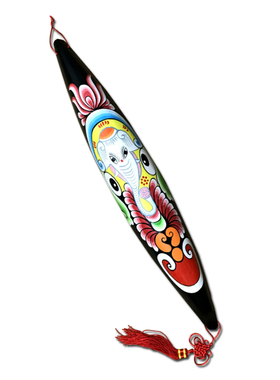 纯手工绘画京剧社火挂件特色礼品