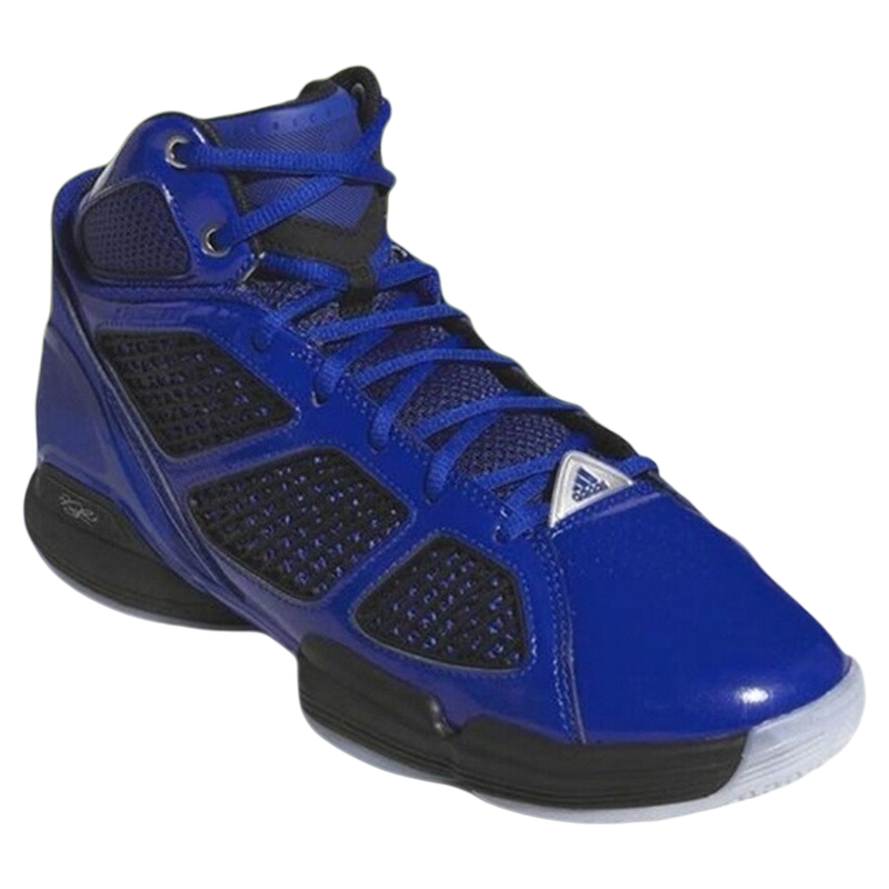 Adidas Rose罗斯1.5减震防滑耐磨场地实战中帮篮球鞋海外版蓝黑色
