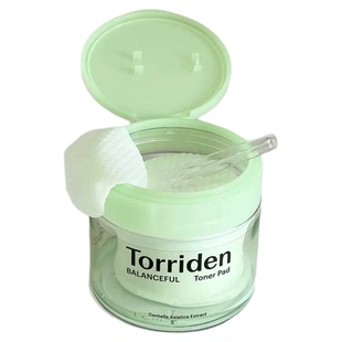 清爽湿润丨韩国torriden桃瑞丹湿敷棉片玻尿酸补水积雪草镇静舒缓