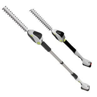 高枝绿篱机锂电电动修剪园林篱笆剪修枝割草加长杆手持草坪锄草机