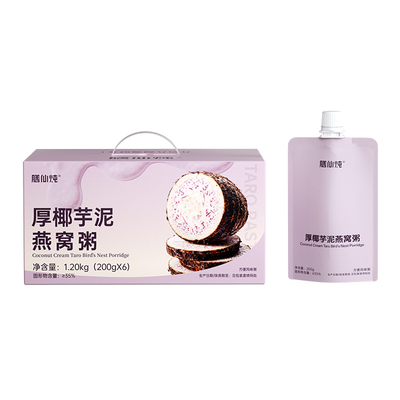 膳仙炖厚椰芋泥燕窝粥200g*6
